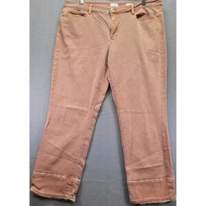 J. Jill Women's Tan Ankle & Cropped Jeans